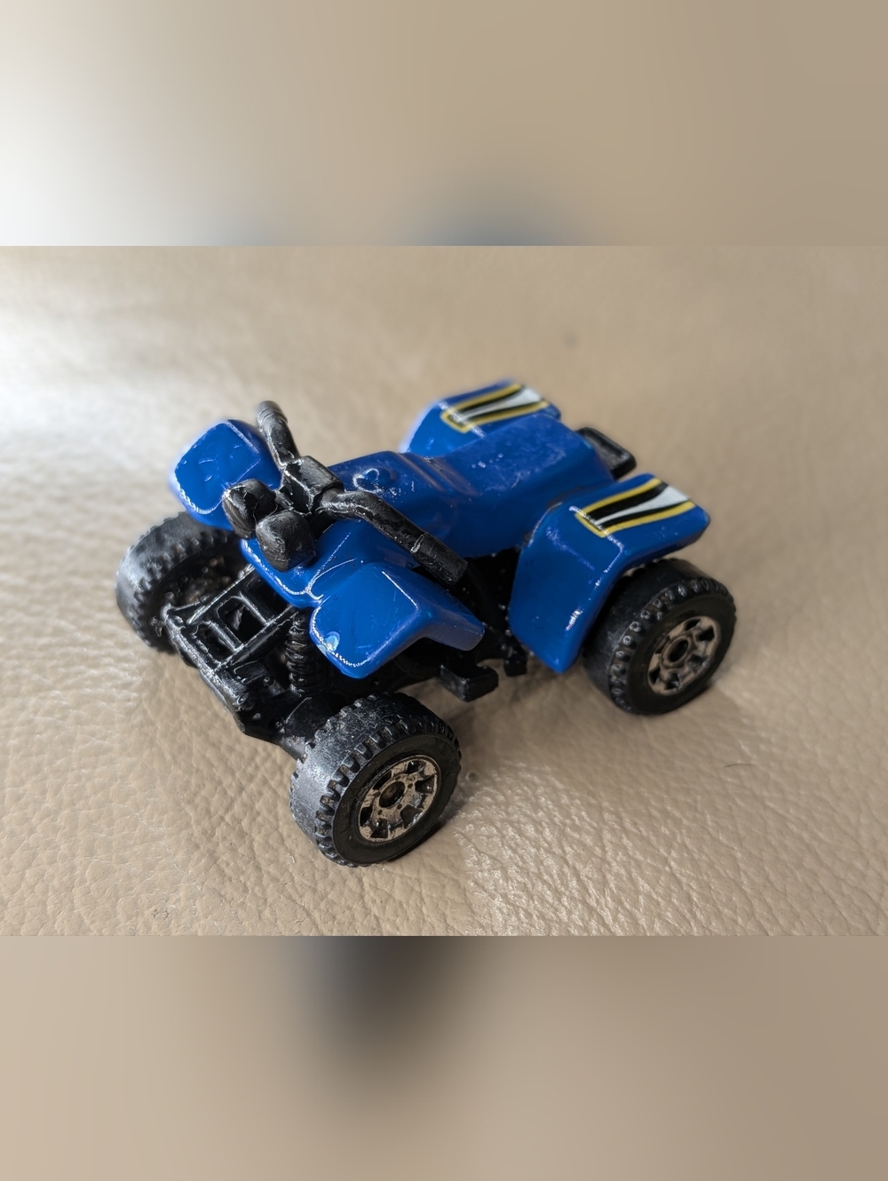1998 Mattel Matchbox Blue 4 Wheeler ATV Diecast 1/37